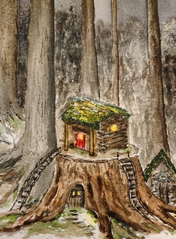 Fairy Cabin the the Woods
